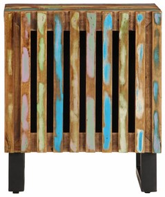 vidaXL Κομοδίνα 2 τεμ. 40 x 34 x 46 εκ. από Μασίφ Ανακυκλωμένο Ξύλο