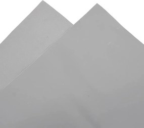 vidaXL Μουσαμάς Γκρι 5 x 5 μ. 650 γρ./μ²