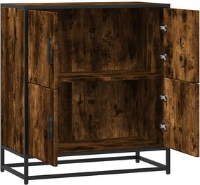 vidaXL Ντουλάπι Καπνιστή Δρυς 68x35x76 εκ. από Επεξεργασμένο Ξύλο