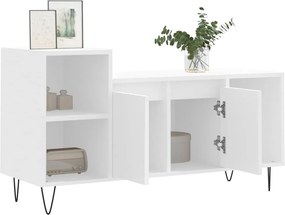vidaXL Έπιπλο Τηλεόρασης Λευκό 100 x 35 x 55 εκ. Επεξεργασμένο Ξύλο
