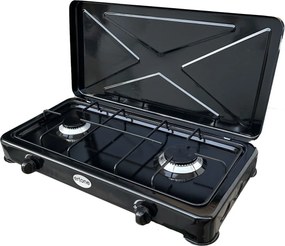 ERTONE ERT-MN-212NG BLACK 2 GAS Επιτραπέζια Εστία