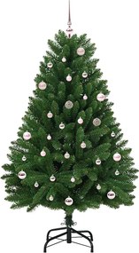 vidaXL Τεχνητό Χριστουγεννιάτικο Δέντρο 150 cm 150 LED Θερμό λευκό