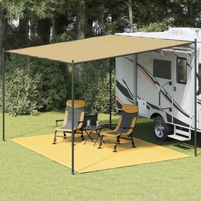 vidaXL Χαλί Σκηνής Μπεζ 300 x 400 εκ.