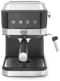 Muhler MCM-1599 Μηχανή Espresso Πίεσης 1050W, 20 Bar, Inox