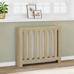 vidaXL Κάλυμμα Καλοριφέρ Sonoma Δρυς 104x20x82 εκ. Επεξεργασμένο Ξύλο