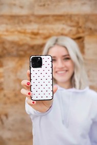 Θήκη Sonique Heart Series για Samsung Galaxy A20e Λευκό 01