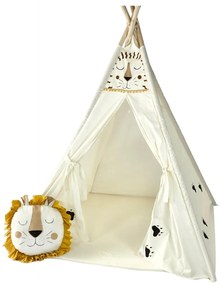 Παιδική Σκηνή - teepee tent Bunny - Ζωγραφισμένη στο χέρι