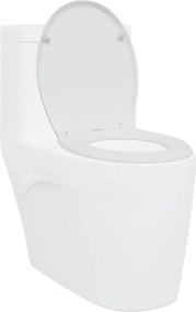 vidaXL Λεκάνη Λευκό 47 x 37 x 4 εκ Δυροπλάστ