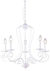 Φωτιστικό Οροφής 77-3658 C114-5 Laro White Mat Homelighting Metal