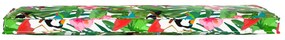 vidaXL Μαξιλάρι Για Πάγκο Τροπική Ζούγκλα 140x40x8 cm από Oxford Ύφασμα