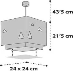 Hello Little παιδικό φωτιστικό οροφής (73242)