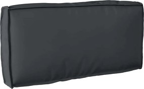 vidaXL Μαξιλάρι Μαύρο 80 x 40 x 12 cm Ύφασμα Όξφορντ