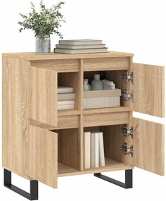 vidaXL Συρταριέρα Sonoma Δρυς 60x35x70 εκ. Επεξεργασμένο Ξύλο
