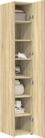 vidaXL Ντουλάπι Sonoma Δρυς 30x42,5x185 εκ. από Επεξεργασμένο Ξύλο