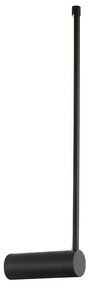 Φωτιστικό Τοίχου - Απλίκα 20114 Led 3000K 12W Black Matt Aluminum,Acrylic