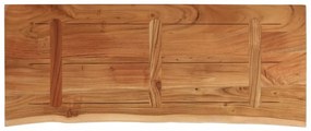 vidaXL Επιφάνεια Τραπεζιού Ορθογώνια 100x40x2,5 εκ. Μασίφ Ξύλο Ακακίας