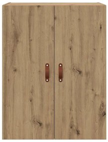 vidaXL Ντουλάπια Τοίχου 2 pcs artisan δρυς 69.5 x 34 x 90 εκ.