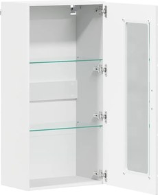 vidaXL Ξύλινο Ντουλάπι Λευκό 50 x 29 x 100 εκ Επεξεργασμένο ξύλο