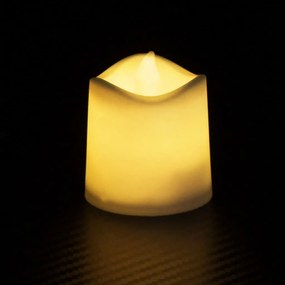 vidaXL Ρεσώ Χωρίς Φλόγα Ηλεκτρικά LED 24 τεμ. Θερμό Λευκό