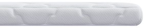 vidaXL Στρώματα Λευκό 100 x 200 cm Πολυεστέρας χωρίς κόλλα