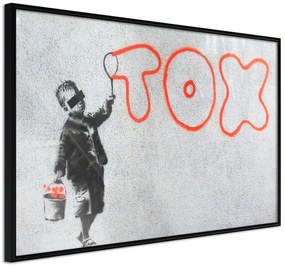 Αφίσα - Banksy: Tox - 30x20 - Μαύρο - Χωρίς πασπαρτού