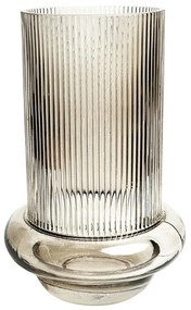 Βάζο 00.03.32534 Φ15x23cm Grey Glass