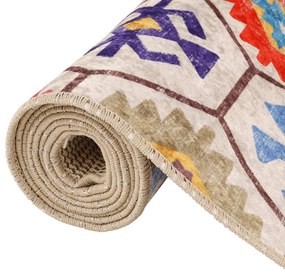 vidaXL Χαλί Πλενόμενο Πολύχρωμο 120 x 180 εκ.