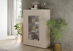 Έπιπλο Τηλεόρασης Ανθρακί Οξειδωμένο 121x43x57