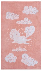 Πετσέτα Βρεφική Nyati Salmon Kentia Σώματος 70x125cm 100% Βαμβάκι