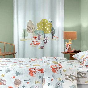 Κουρτίνα Παιδική Soft-Touch Timber Mint Saint Clair 160x240 cm 160x240cm Πολυέστερ