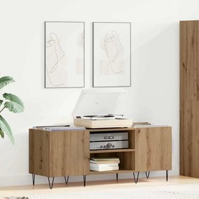 Ντουλάπι δίσκων βινυλίου με ράφι Artisan Oak 121 x 38 x 48 cm