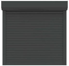 vidaXL Παντζούρι Ρολό Λευκό 100 x 100 εκ. από Αλουμίνιο