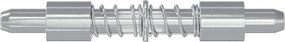vidaXL Κλείστρο 1800 pcs Ασημί 46 x 17 x 1,2 mm Ατσάλι