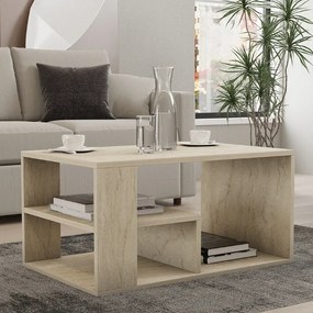 Τραπεζάκι σαλονιού Rodom Megapap χρώμα travertine 80x50x40εκ.-GP052-0150,1