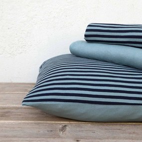 Σεντόνια Μακό Υπέρδιπλα (Σετ) Nima Bed Linen Suave SS2021 Μπλε,Γαλάζιο