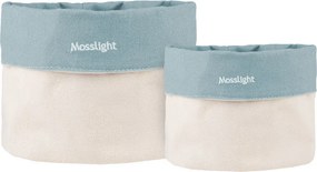 Καλάθια Αποθήκευσης (Σετ 2τμχ) Estia Mosslight 02-41175