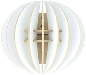 Φωτιστικό Τοίχου - Απλίκα 390FLH2113 19,5x16,5x19,5cm E27 40W White Opviq