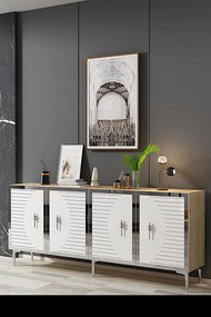 Console Tuna 180 - Sapphire Oak, White, Silver Sapphire Oak
White
Silver