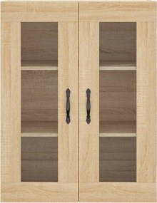 vidaXL Ντουλάπι Επιτοίχιο Sonoma Δρυς 69,5 x 34 x 90 εκ. Επεξεργ. Ξύλο