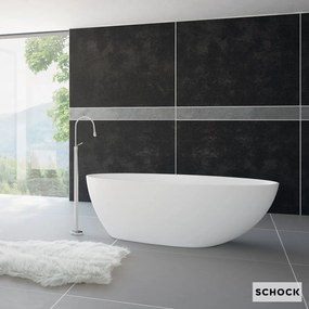 Schock Cliff Mineralicast CLI17085 White Matt - Μπανιέρα Ελευθερης Τοποθετησης 170x85