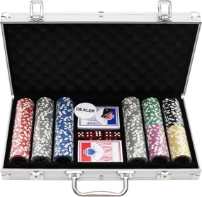 vidaXL Μάρκες Πόκερ Σετ 300 τεμ. 11,5 γρ.