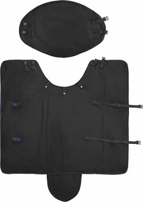 vidaXL Σαμάρι Ίππου Σκούρο πράσινο και μαύρο 155 cm Πολυεστέρας