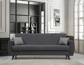 Stewehome Alkon τριπλή πολυθρόνα σκούρο γκρι