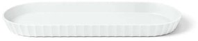Πιατέλα Σερβιρίσματος Minerva M 37,5x15x3cm Arctic White Blim+ Polypropylene