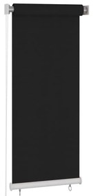 Στόρι Σκίασης Ρόλερ Εξωτερικού Χώρου Μαύρο 60 x 140 εκ. - Μαύρο