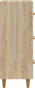 vidaXL Ντουλάπι Sonoma Δρυς 34,5x34x90 εκ. από Επεξεργασμένο Ξύλο