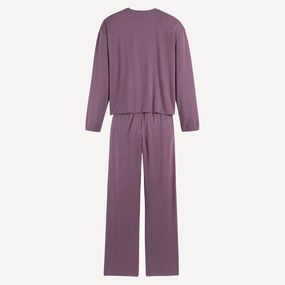 Πιτζάμα με μακριά μανίκια από βαμβακερό ζέρσεϊ