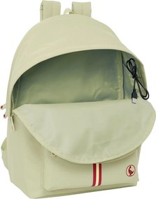 Σακίδιο Πλάτης για Φορητό Υπολογιστή και Ταμπλετ με Éξοδο USB El Ganso Basics Μπεζ