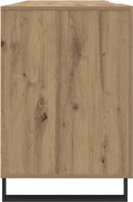 vidaXL Γραφείο artisan δρυς Επεξεργασμένο ξύλο 140 x 50 x 75 εκ.