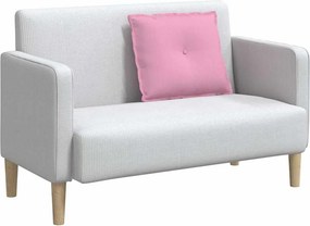 vidaXL Μαξιλάρι Πλάτης Ροζ 60 x 19 x 50 εκ ύφασμα